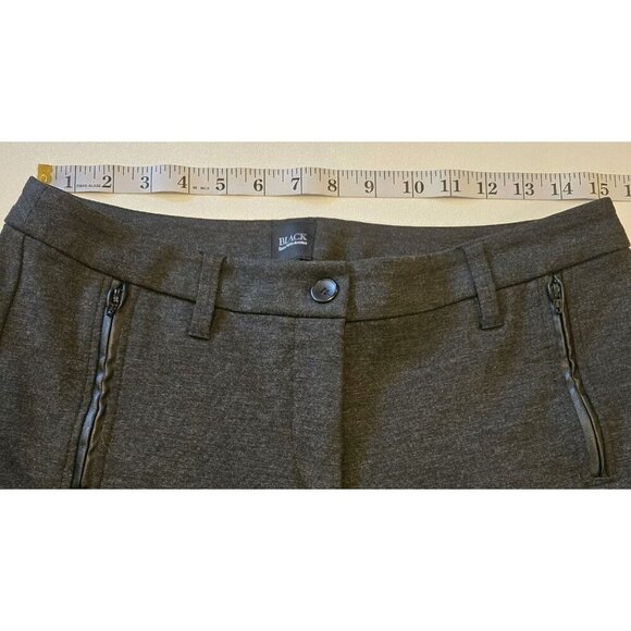 Saks Fifth Avenue Black Label Women Dark Gray Trousers Dress Pants Rayon Spandex - Picture 6 of 10